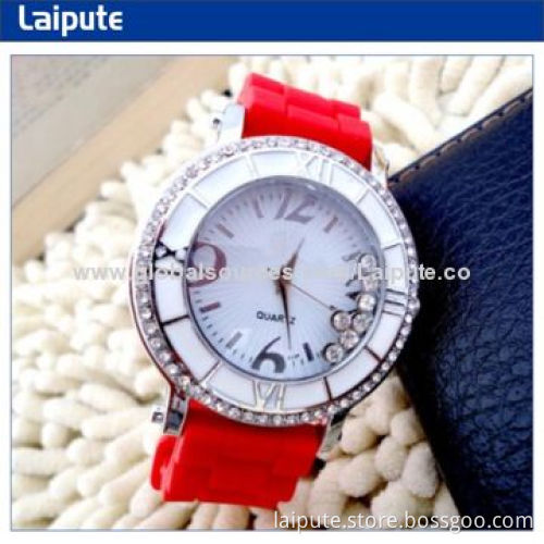China Manufacturer New Product Colorful Interchangeable Silicone Watch